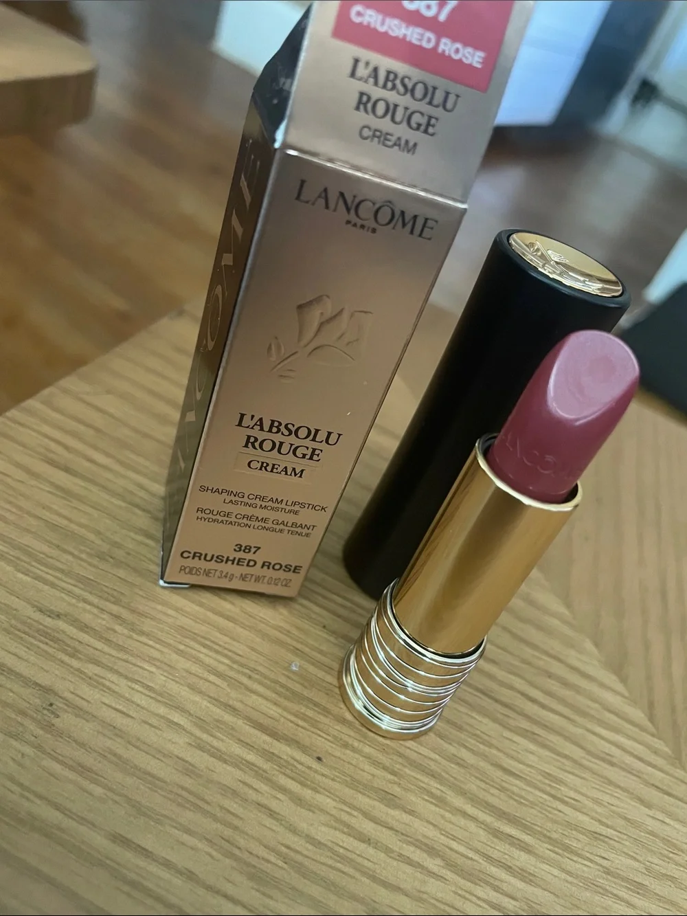 Lancôme L'Absolu Rouge Cream Lipstick - 387 Crushed Rose